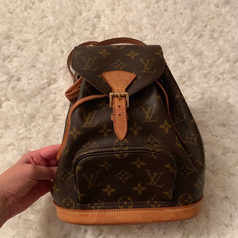 Authentic Louis Vuitton Montsouris PM Backpack